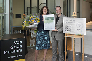 Van Gogh Museum ontvangt duurzaamheidscertificaat